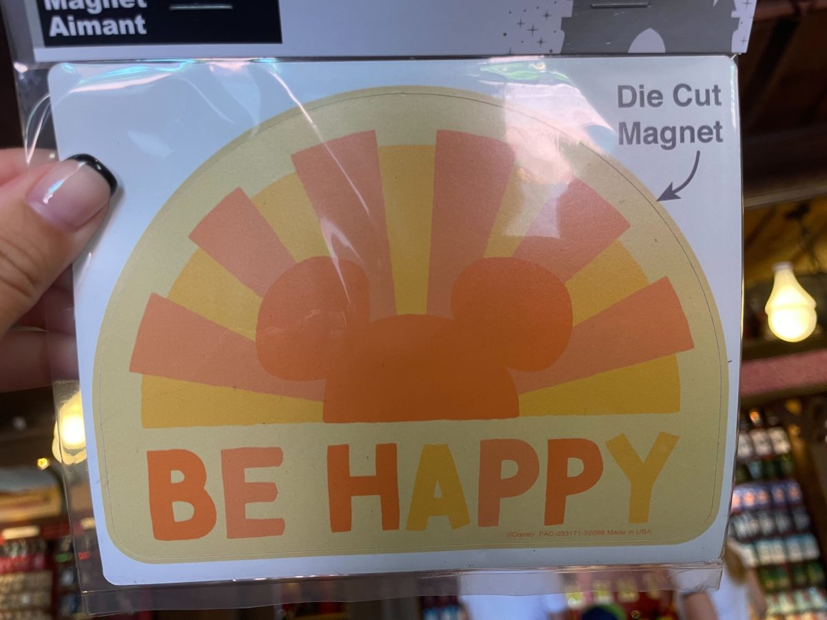 WDW Magnet Mickey Be Happy 2