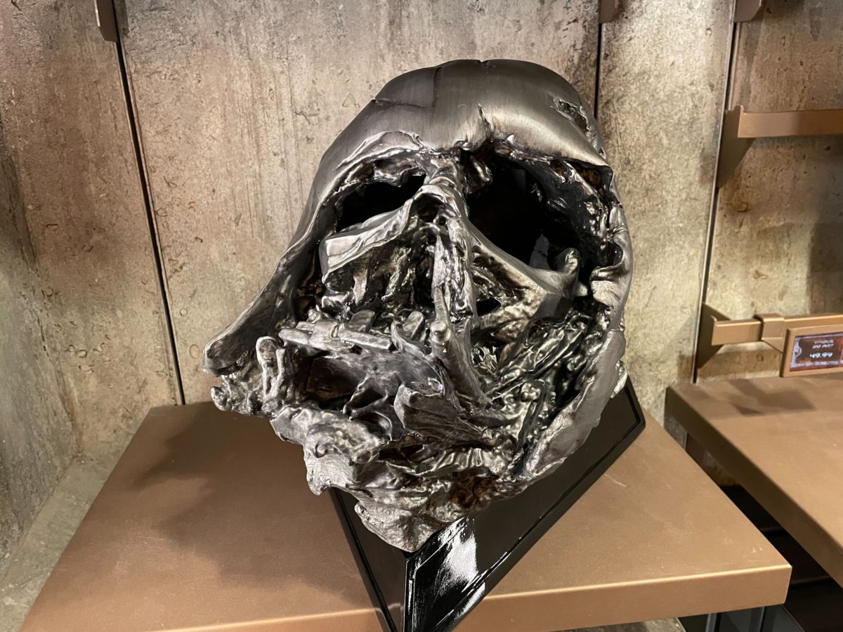 Darth Vader's Destroyed Helmet