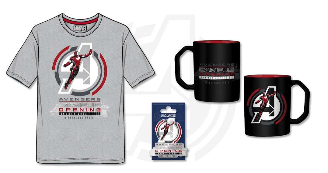 DLP Avengers Campus opening merch