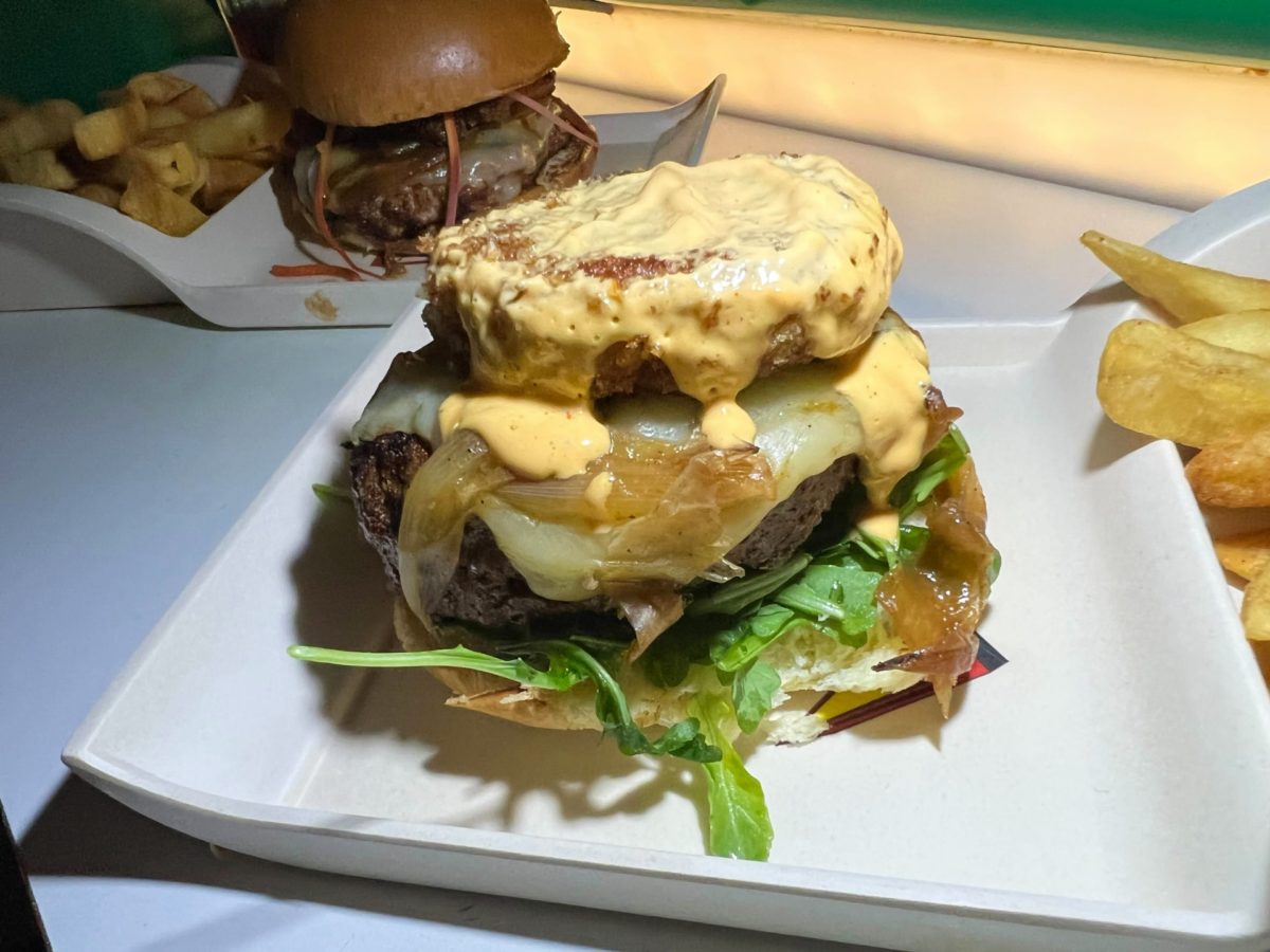 Sci Fi Dine In Updated Menu 2022 Entrees Featured Film Burger Surf and Turf 9