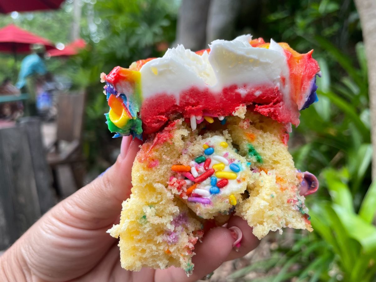 pride cupcake