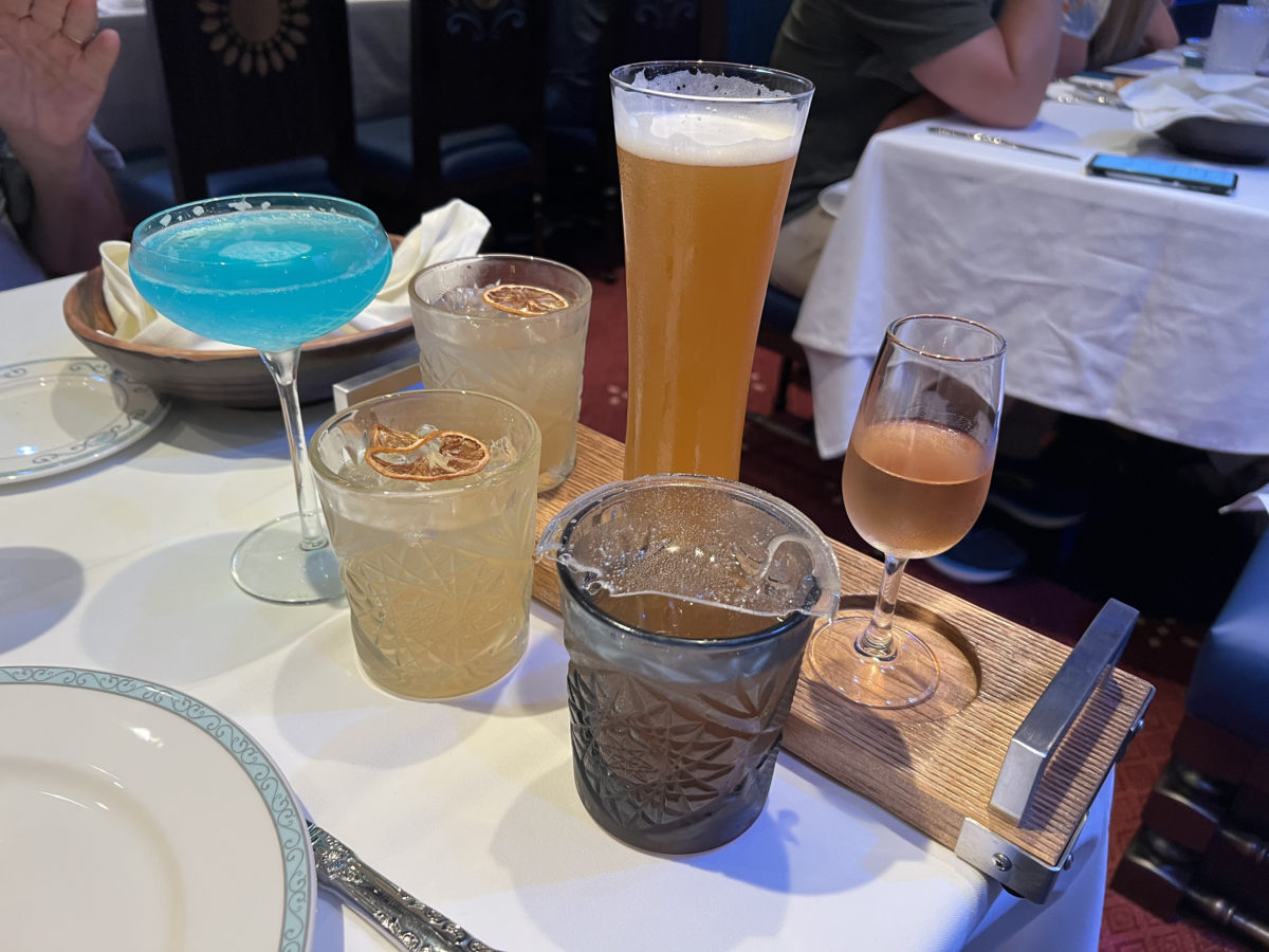DCL Disney Wish Arendelle A Frozen Dining Adventure drinks 3