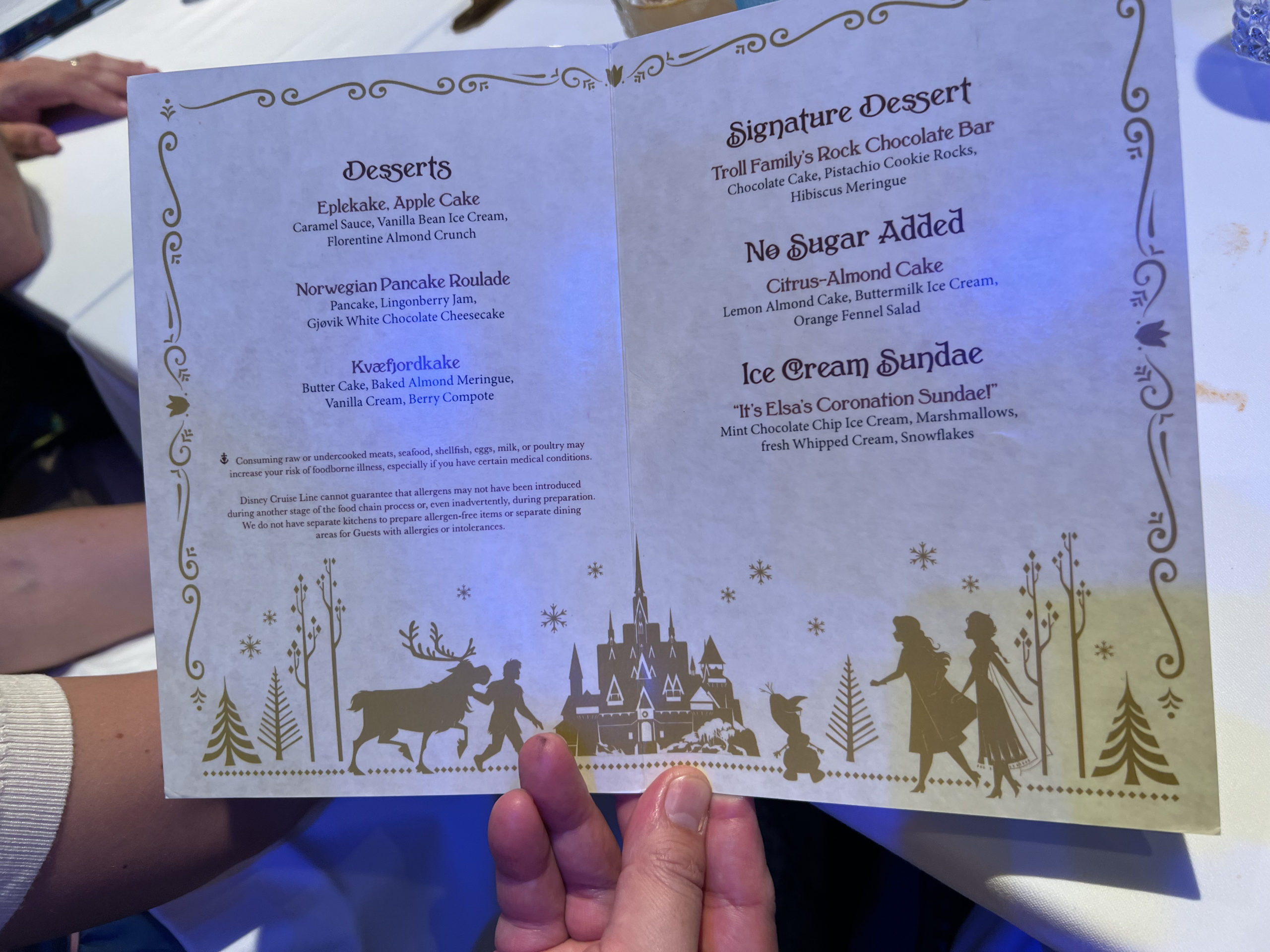 DCL Disney Wish Arendelle A Frozen Dining Adventure menu 13 scaled