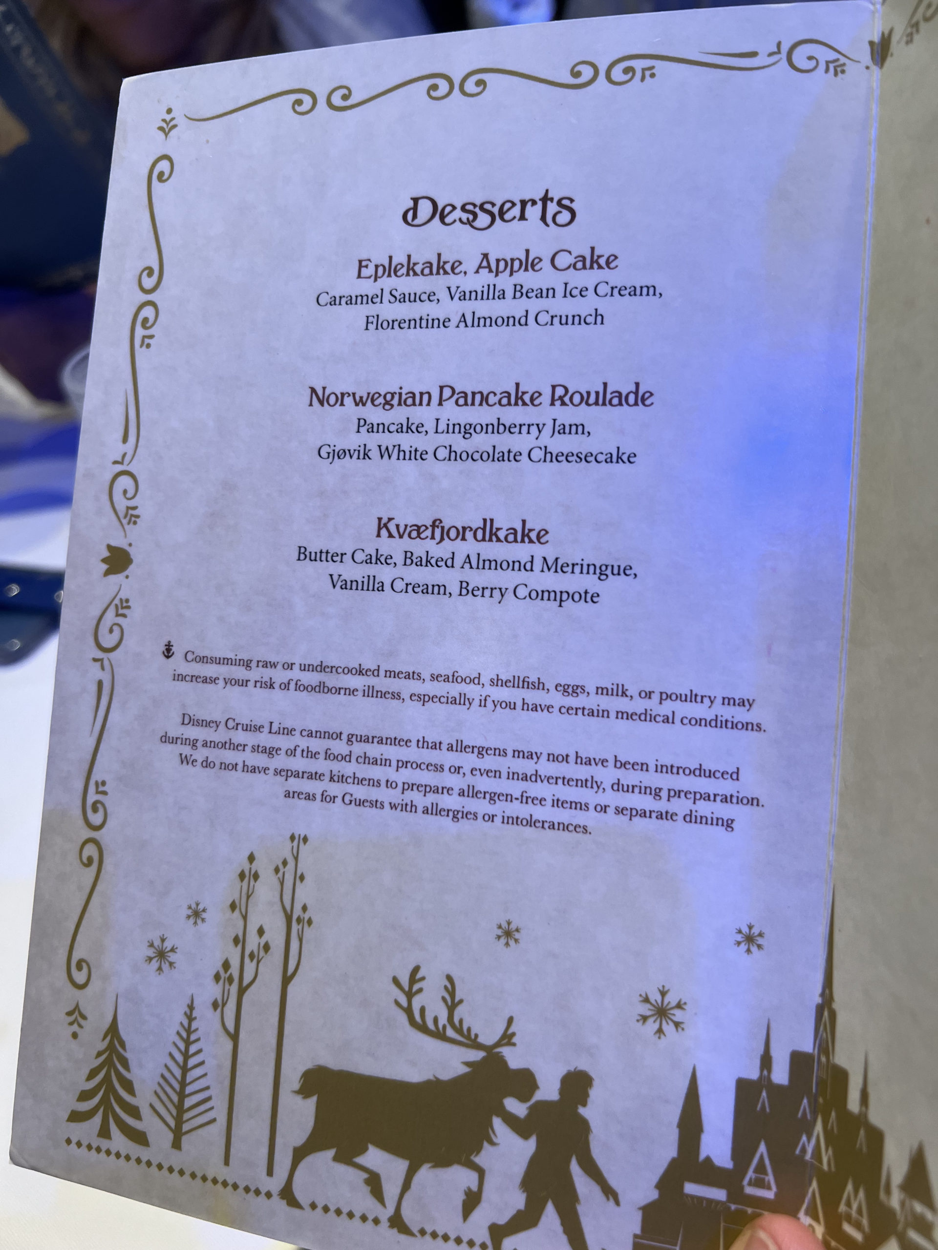 DCL Disney Wish Arendelle A Frozen Dining Adventure menu 15 scaled
