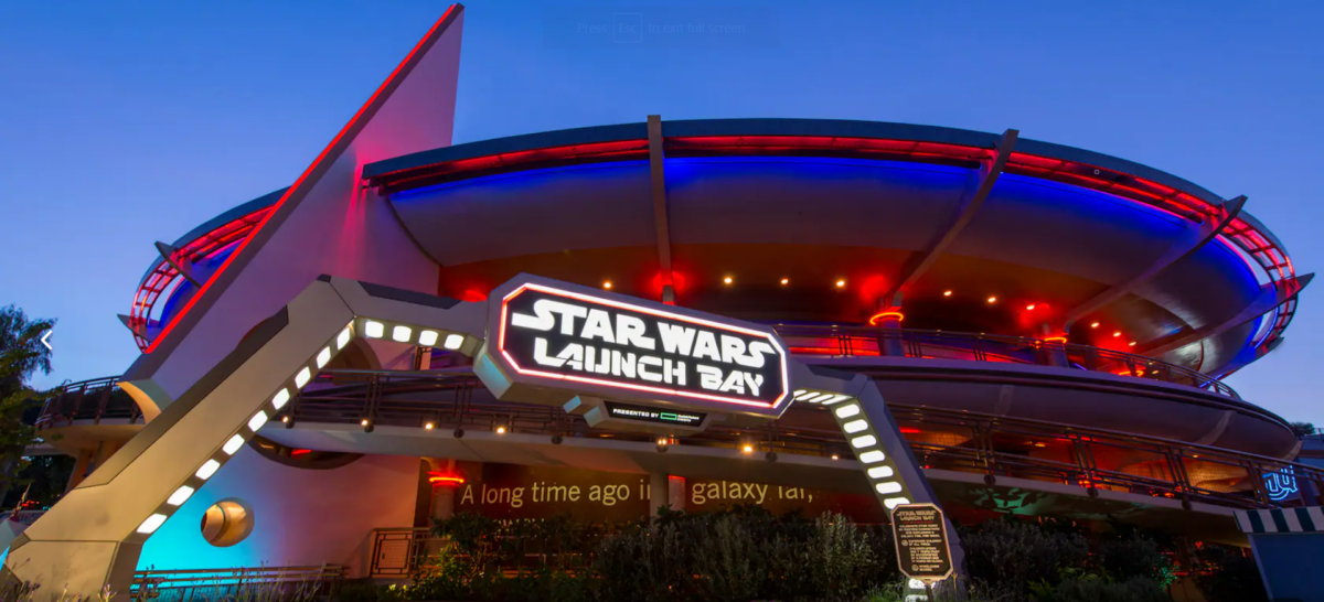 Disneyland DL Star Wars Launch Bay