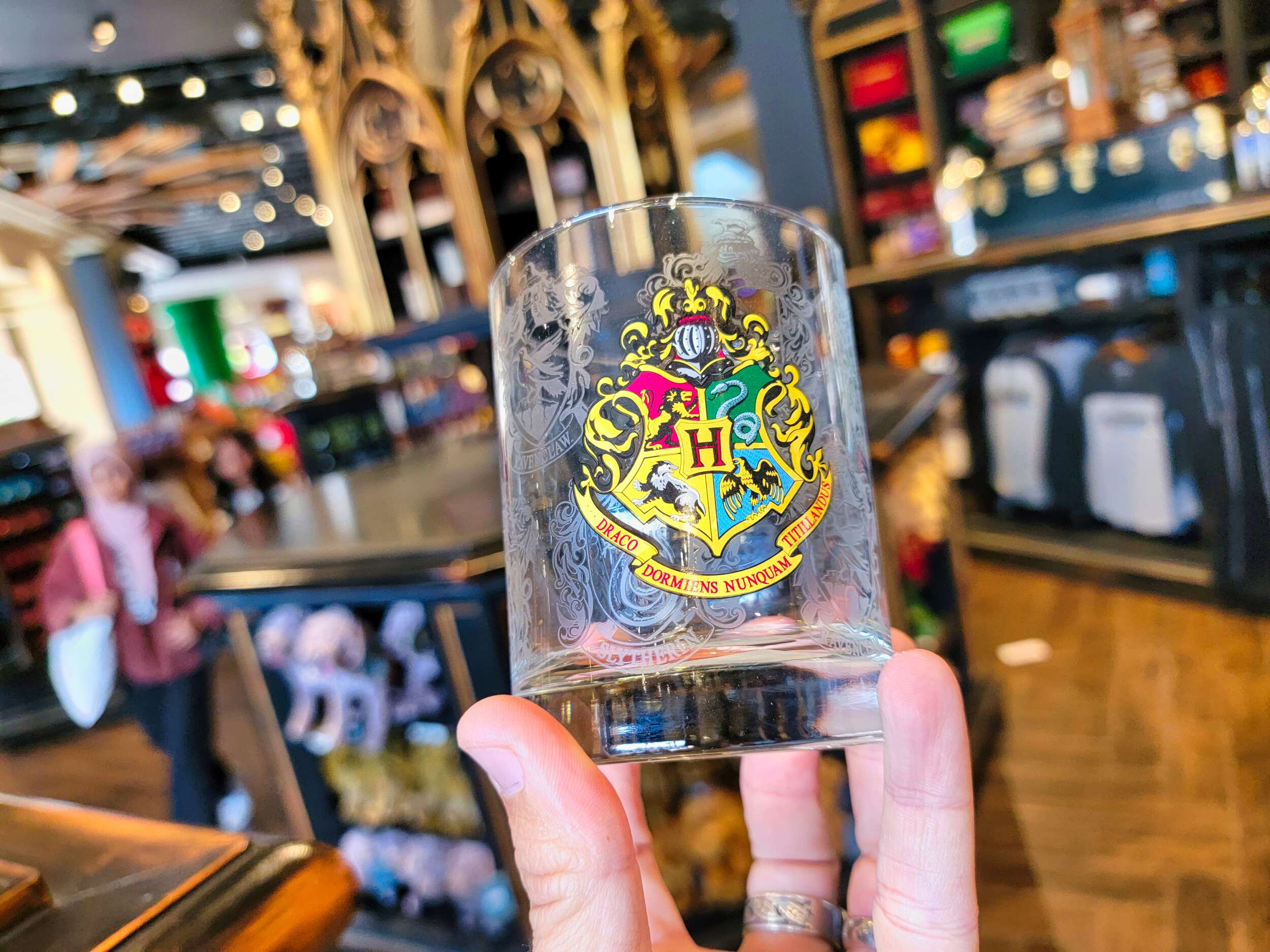 Hogwarts Rocks Glass USH