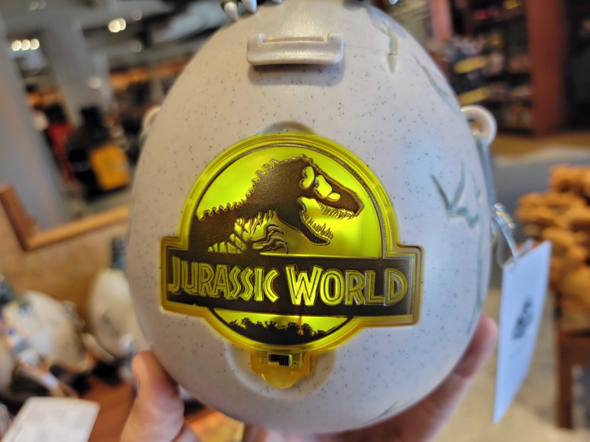 USH Jurassic World Raptor Egg POpcorn Bucket 10