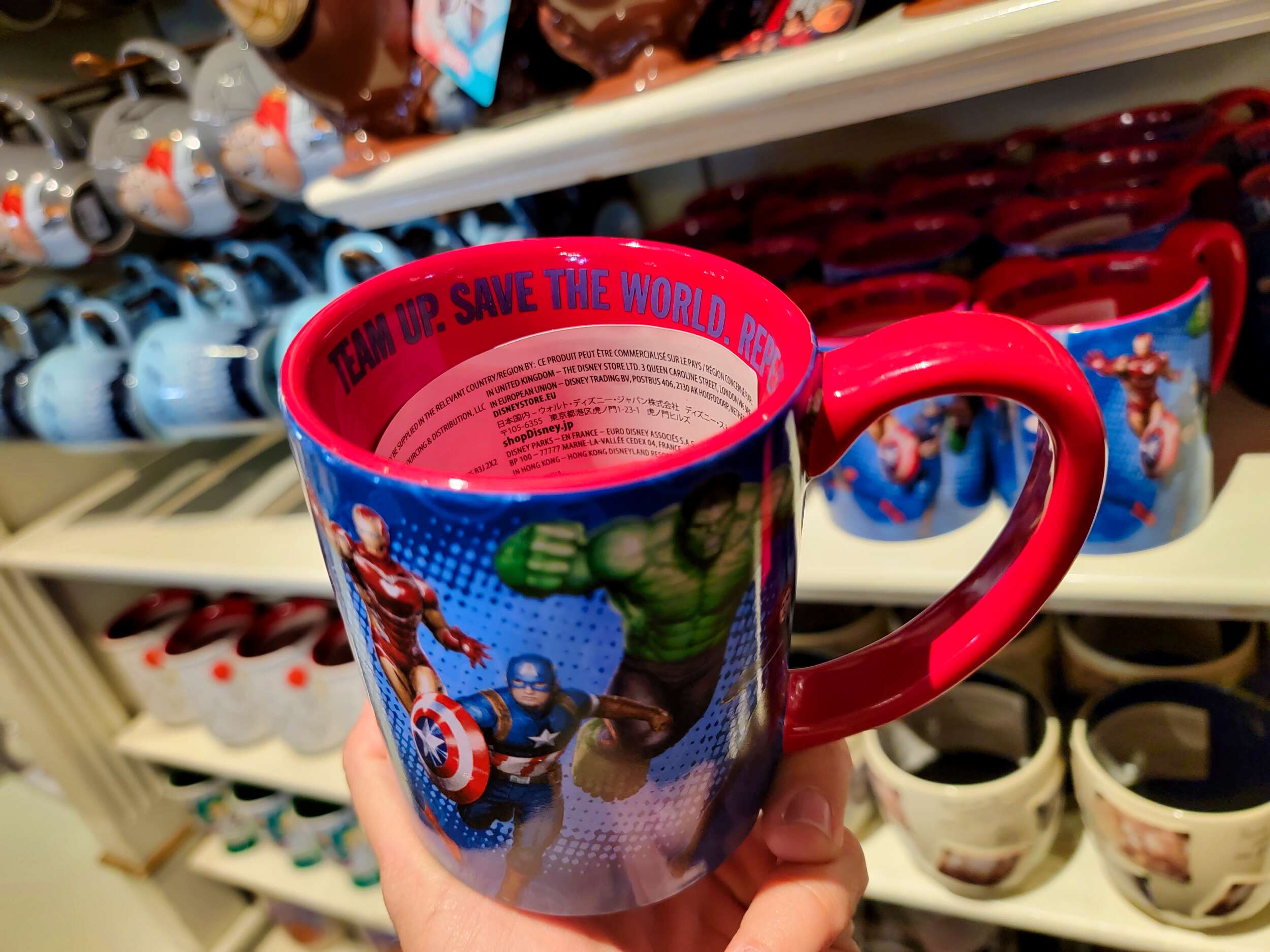 avengers mug