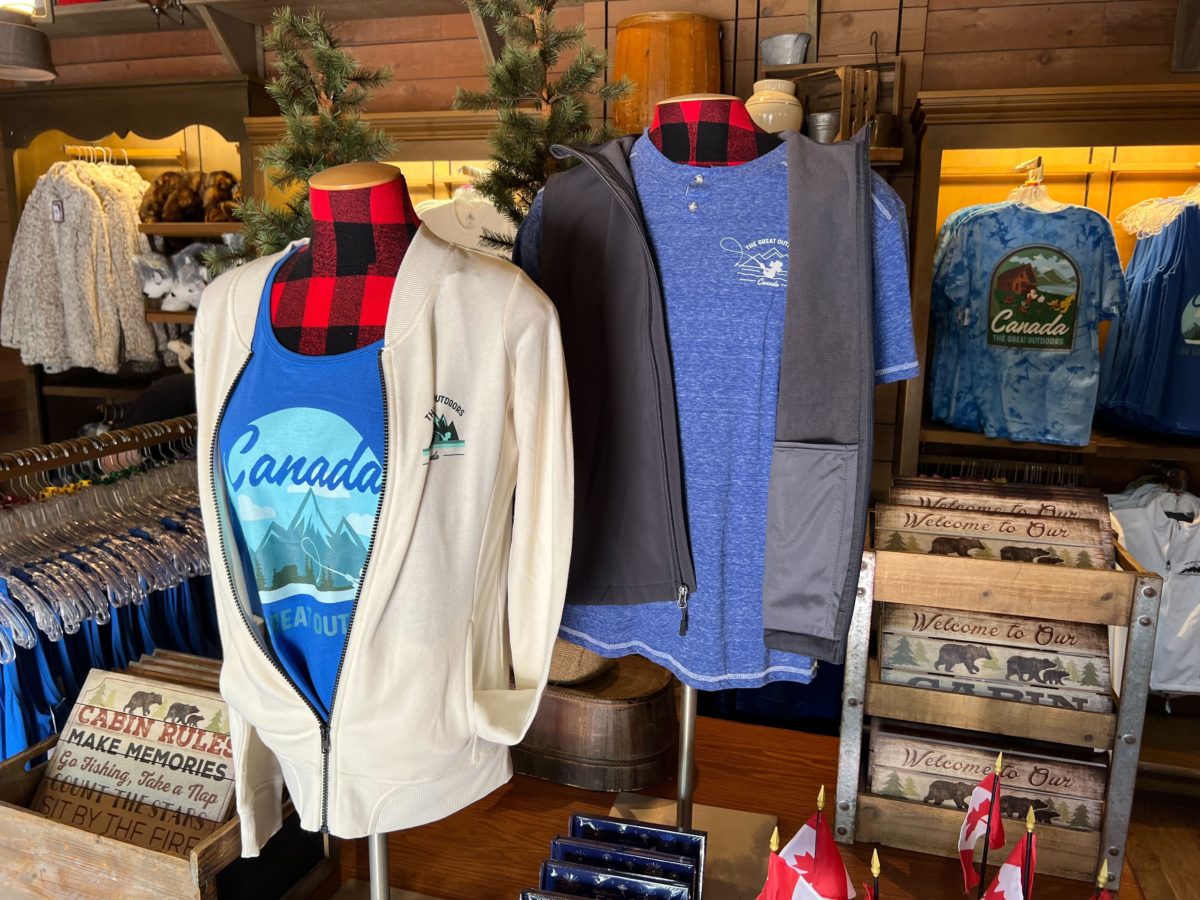 "The Great Outdoors" Canada Pavilion Merchandise Line Debuts at EPCOT 1 canada pavilion merchandise 46