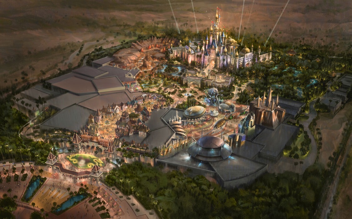 Disneyland Dubai concept art