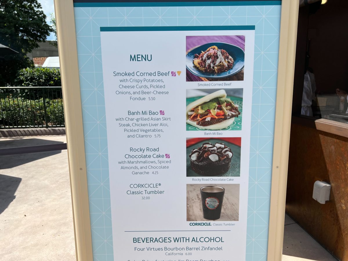 food and wine festival booth menus 2