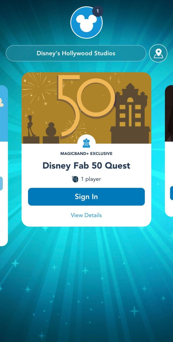 Disney Fab 50 Quest