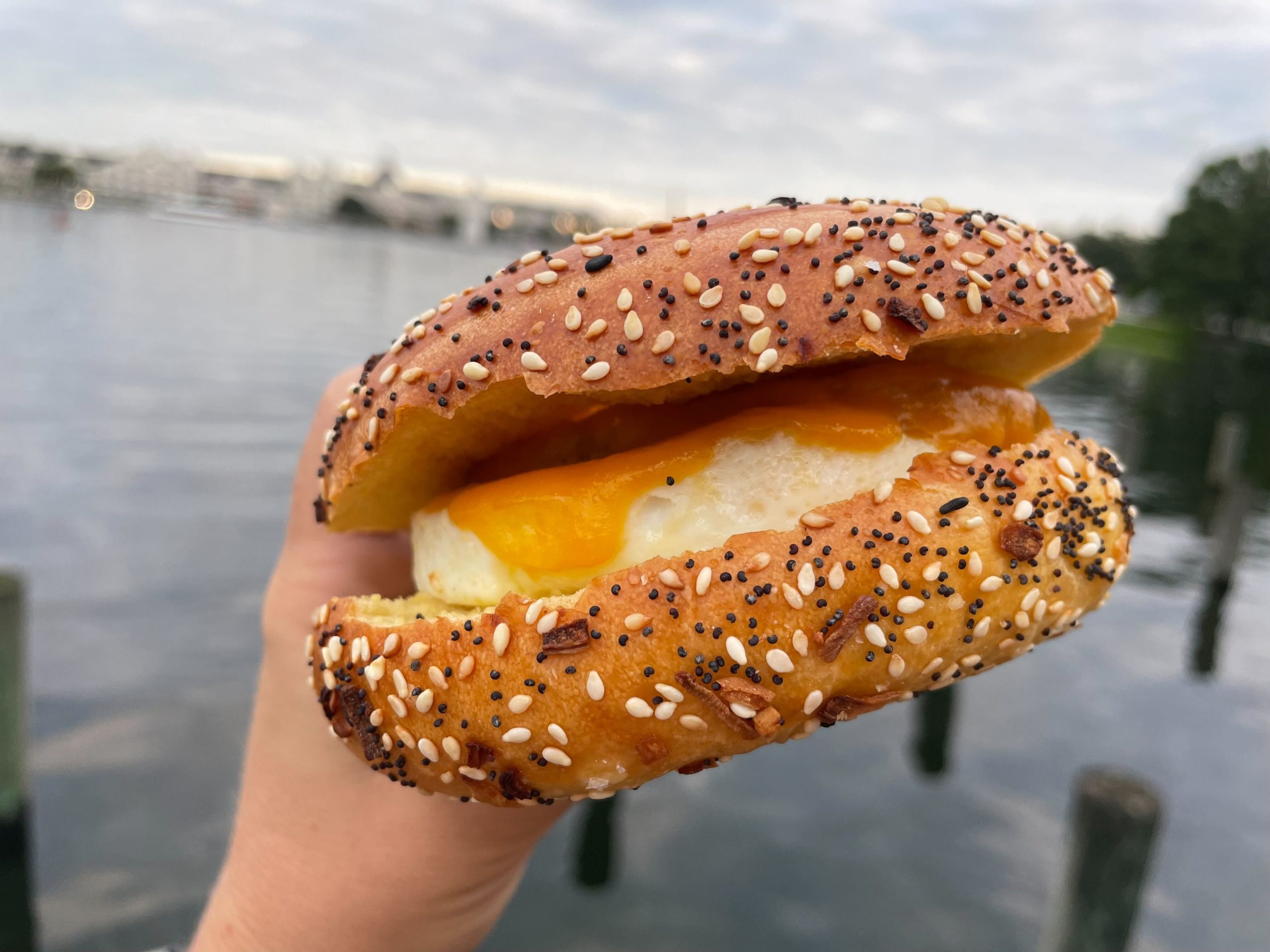 BoardWalk Deli Breakfast everything bagel sandwich 5 scaled