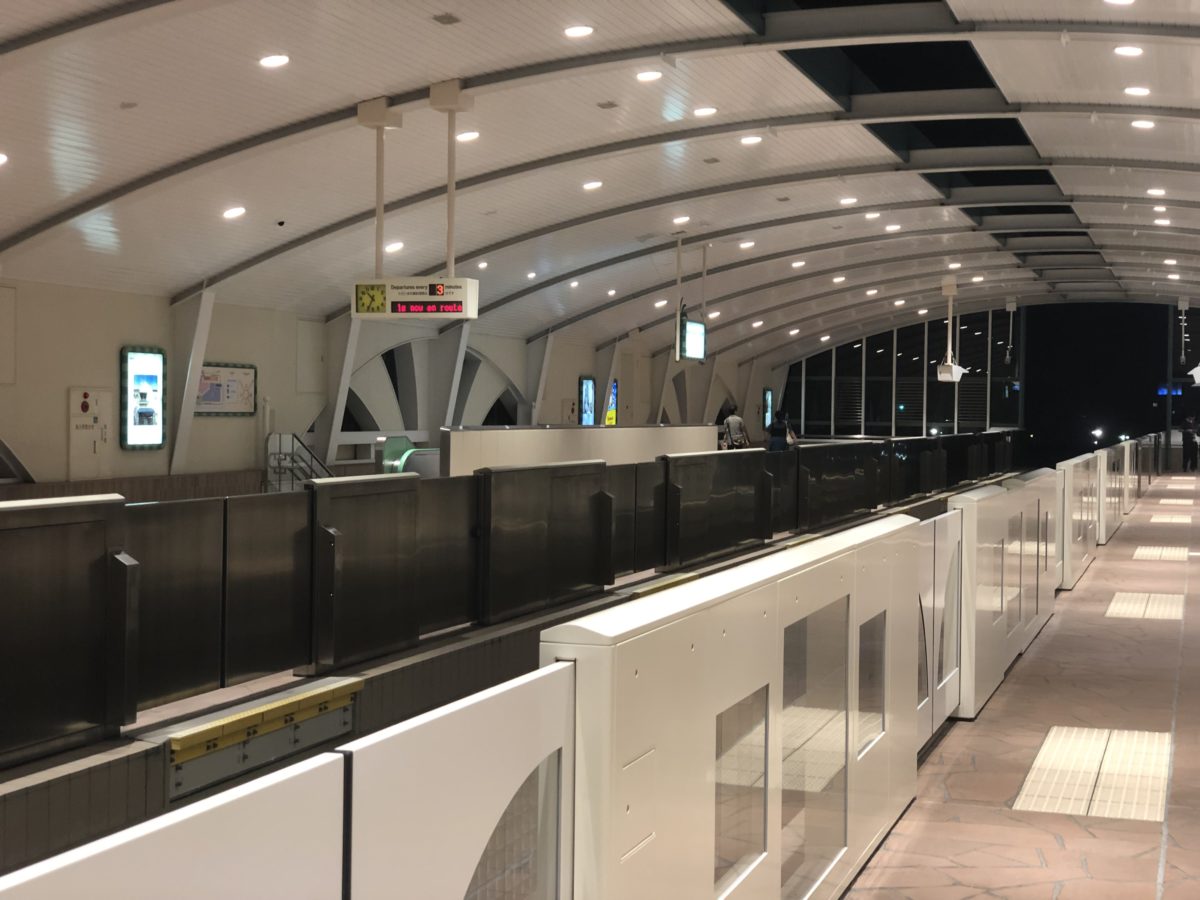 Tokyo Disney resort gateway station monorail 1