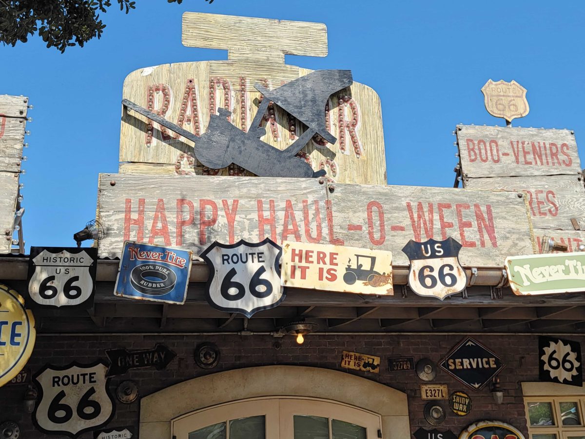 Halloween Decorations Arrive at Cars Land, Entrance of Disney California Adventure 36 dca halloween decorations 2022 143448