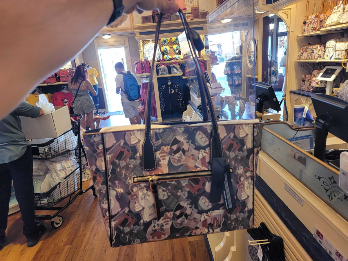 dooney bourke the haunted mansion tote dl 4