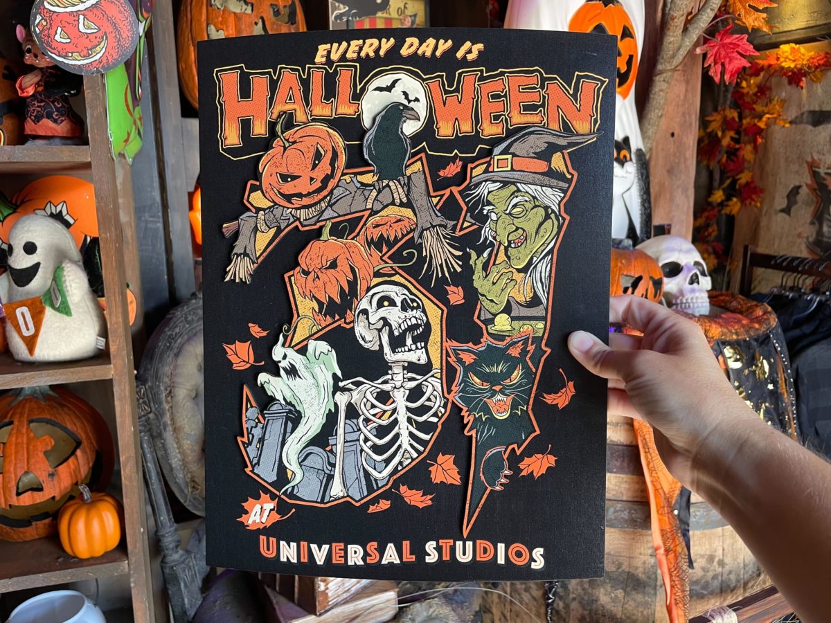 every day is halloween wooden sign 1