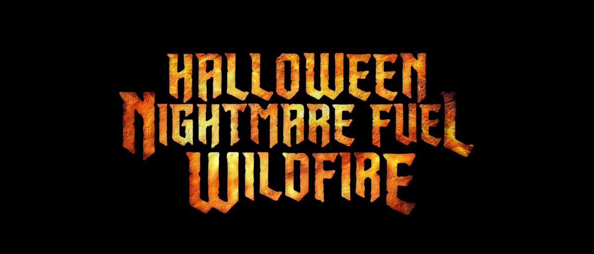 halloween nightmare fuel wildfire logo