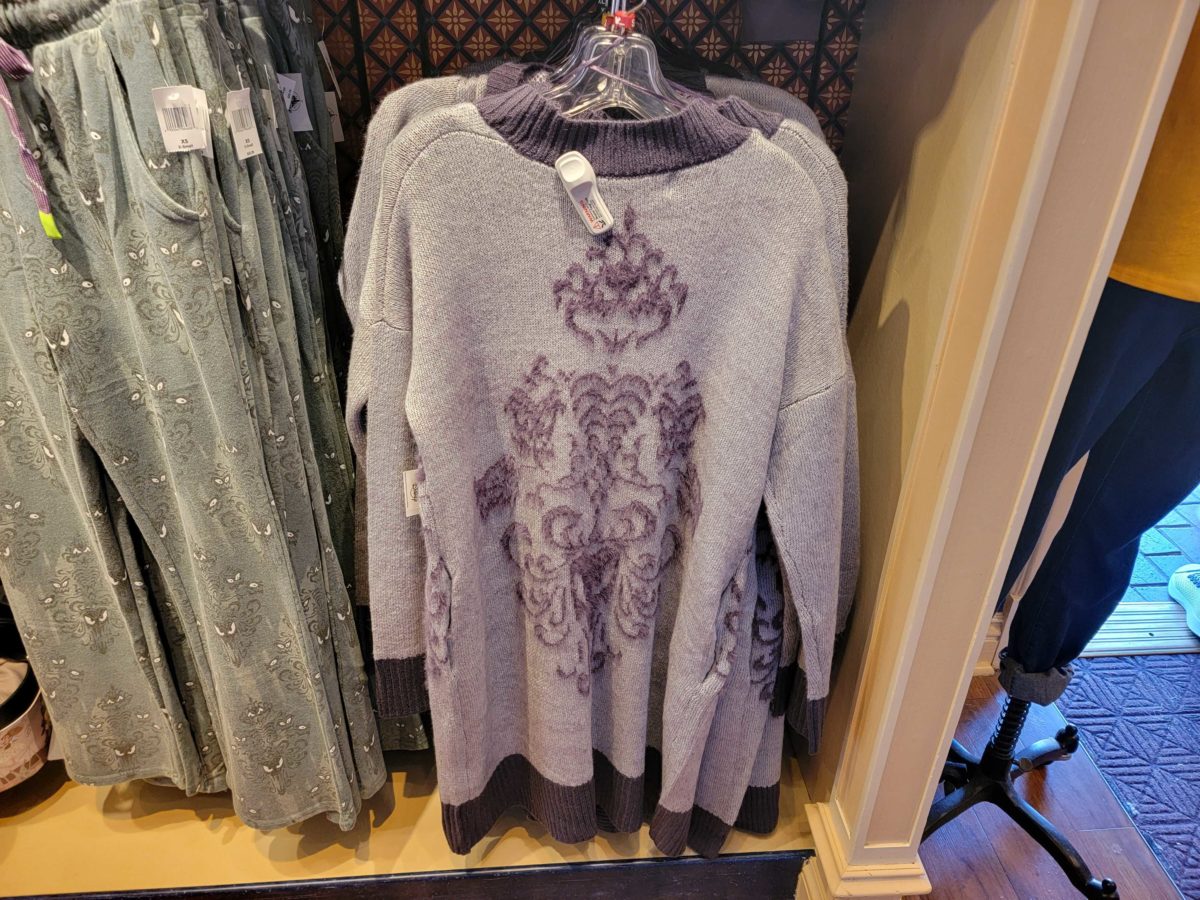 haunted mansion housecoat sweater 4