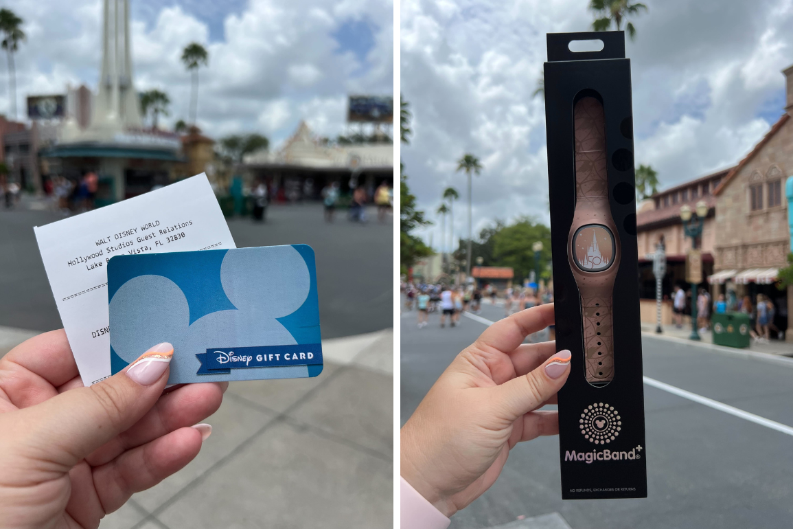 magicband gift card replacement