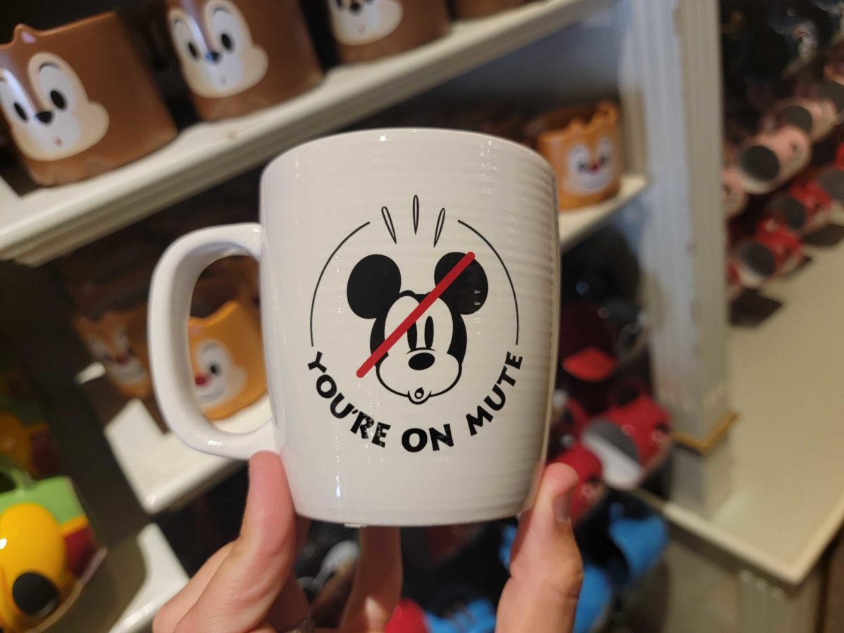 mickey youre on mute mug 2