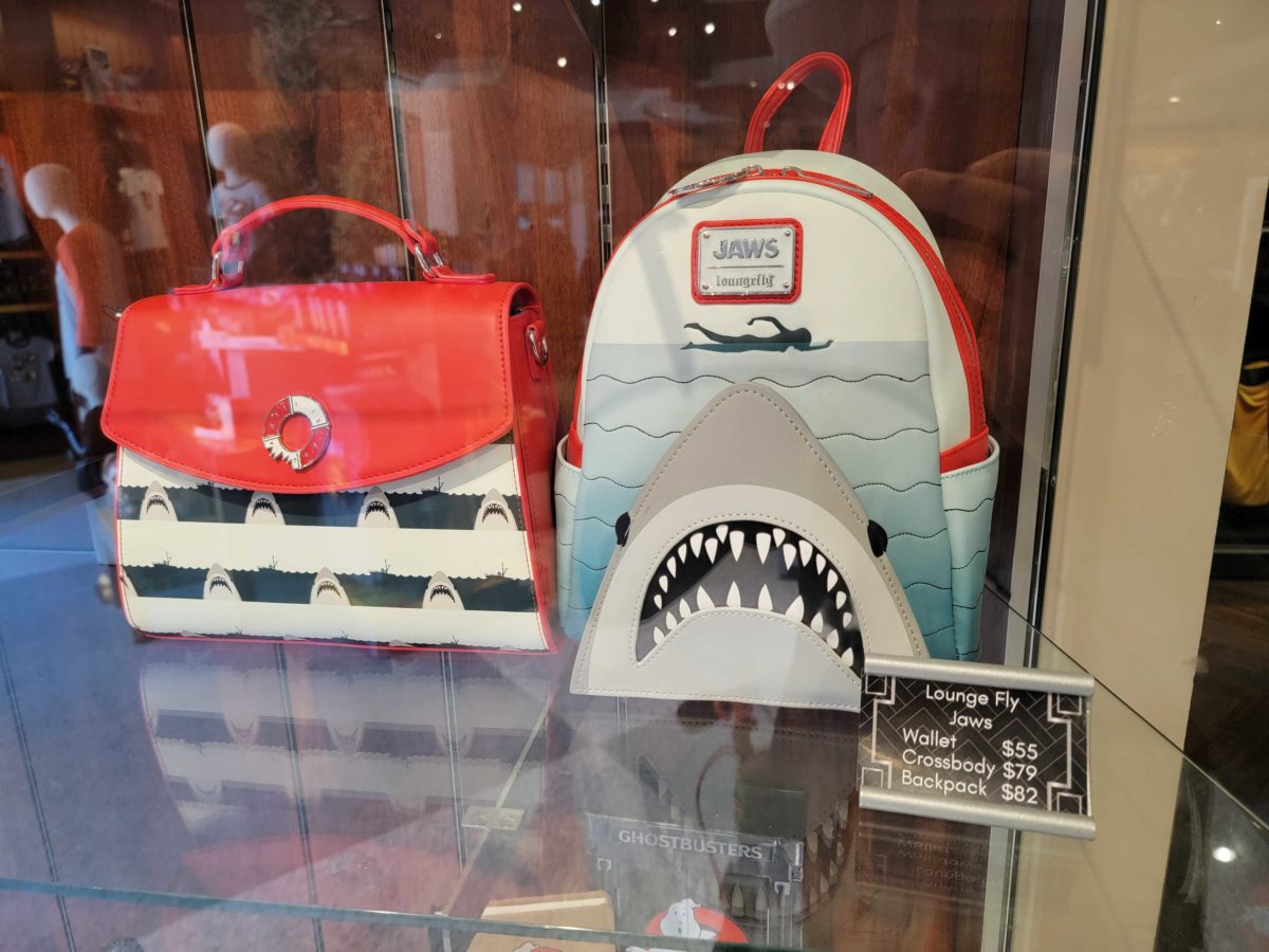 "Jaws" Loungefly mini backpack and handbag
