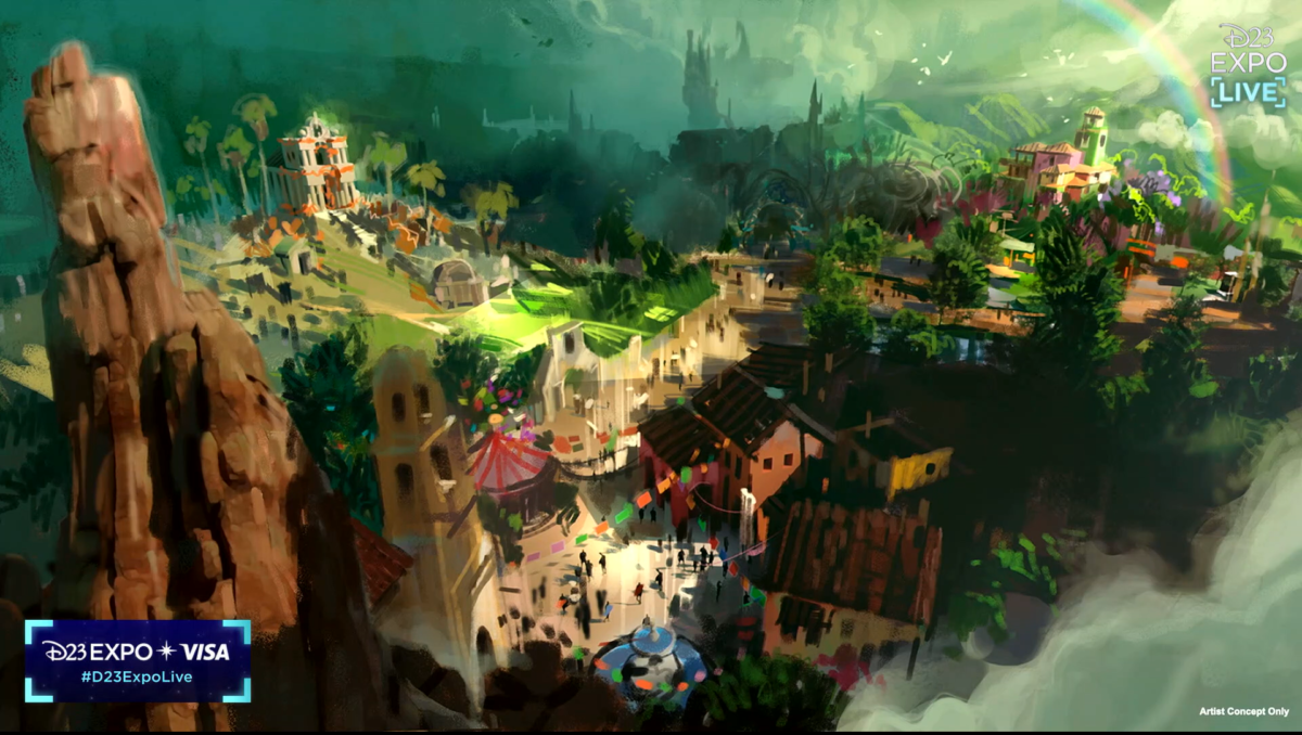 Magic Kingdom expansion concept art