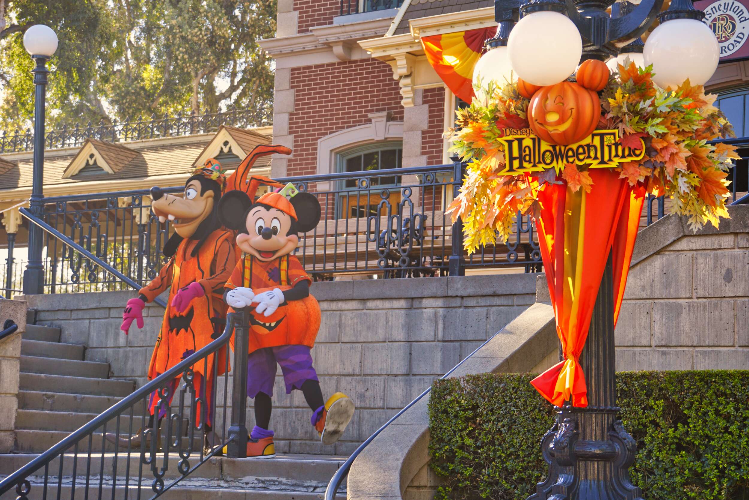 Mickey and Goofy Halloween Costumes Disneyland