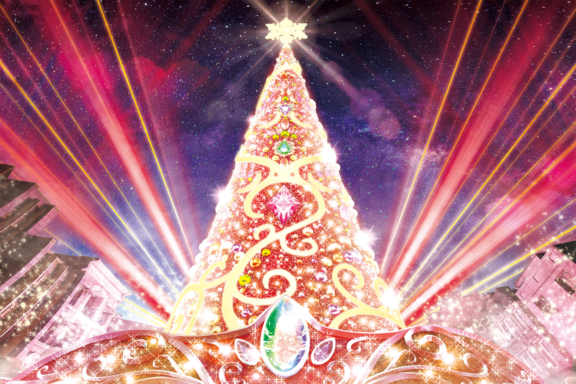 NO LIMIT Crystal Christmas Tree