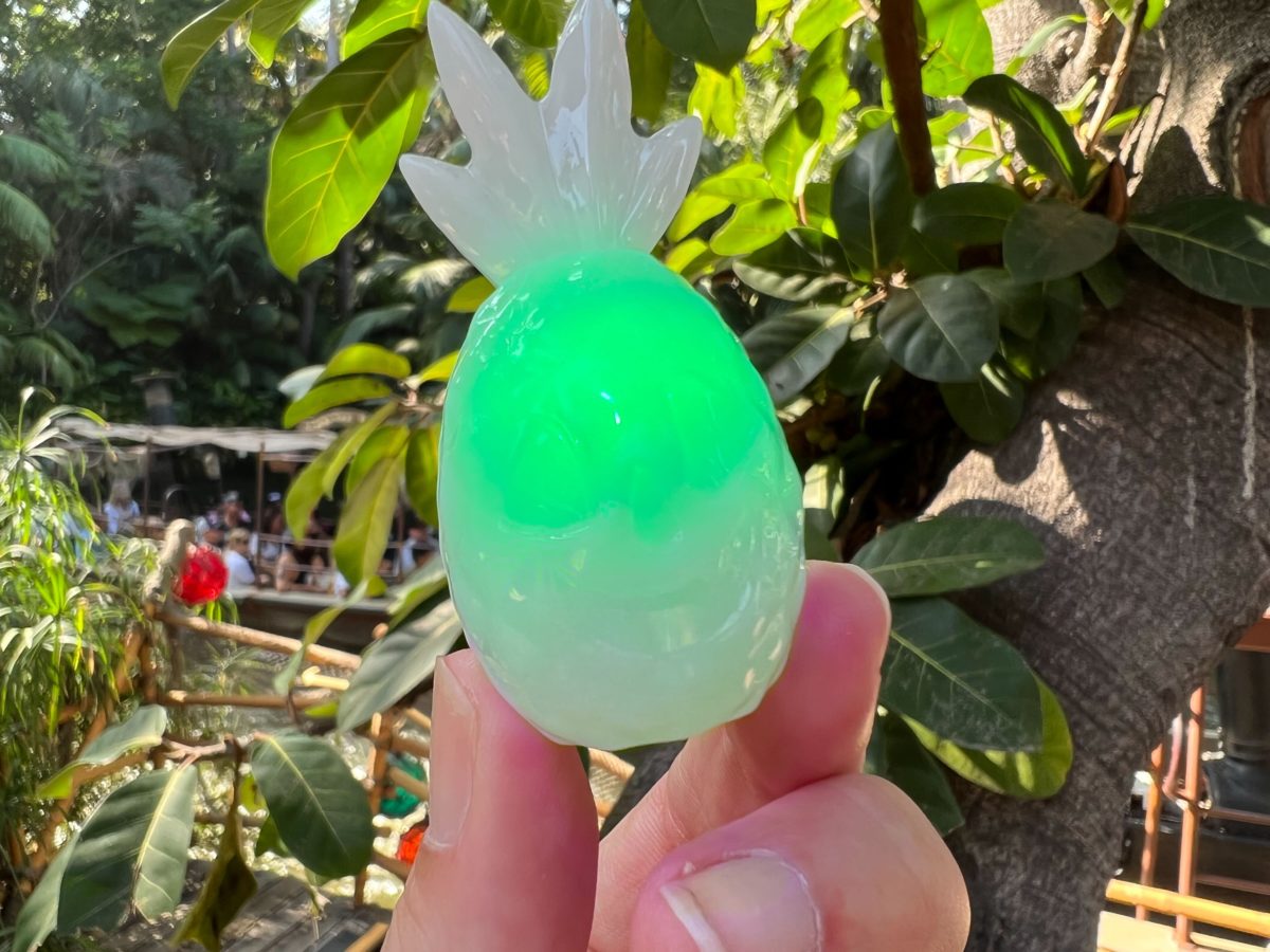 Pineapple Jack-O-Lantern Glow Cube