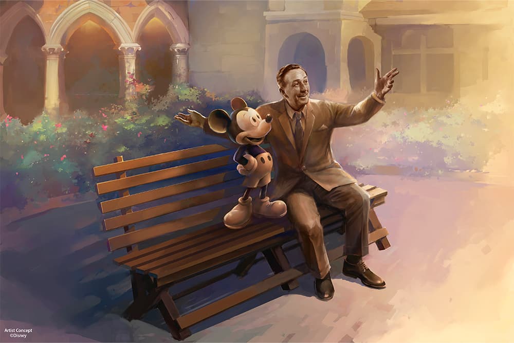Walt Mickey Statue HKDL