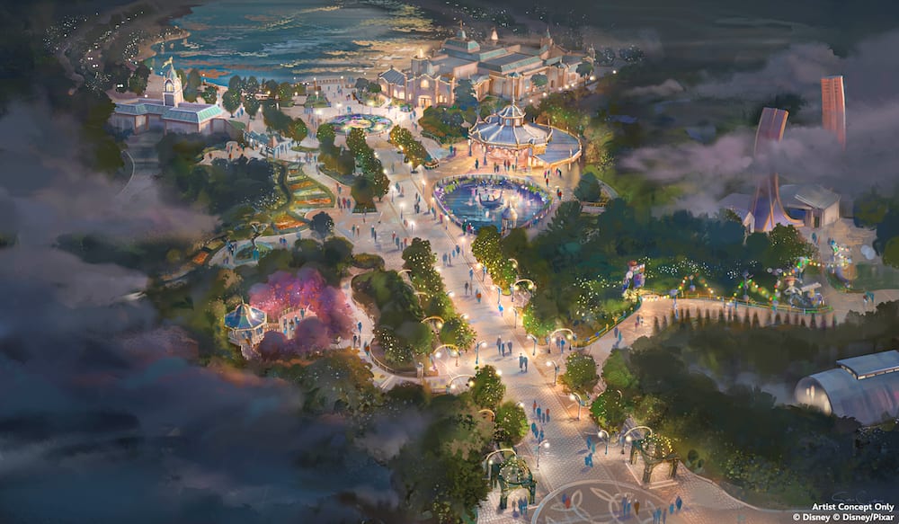 Walt Disney Studios Park concept art