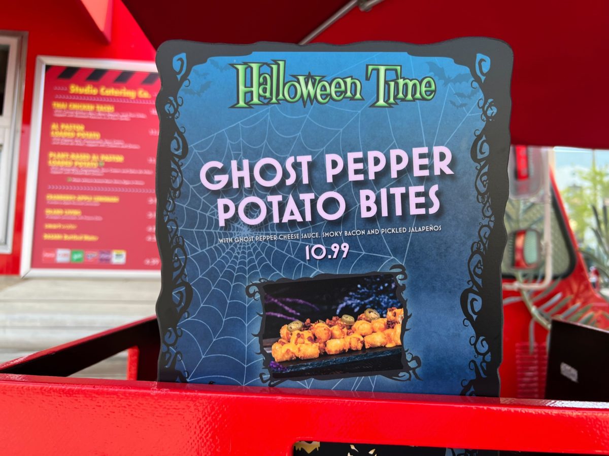 ghost pepper potato bites menu