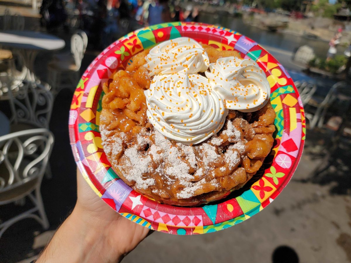 Pumpkin Spice Funnel Cake