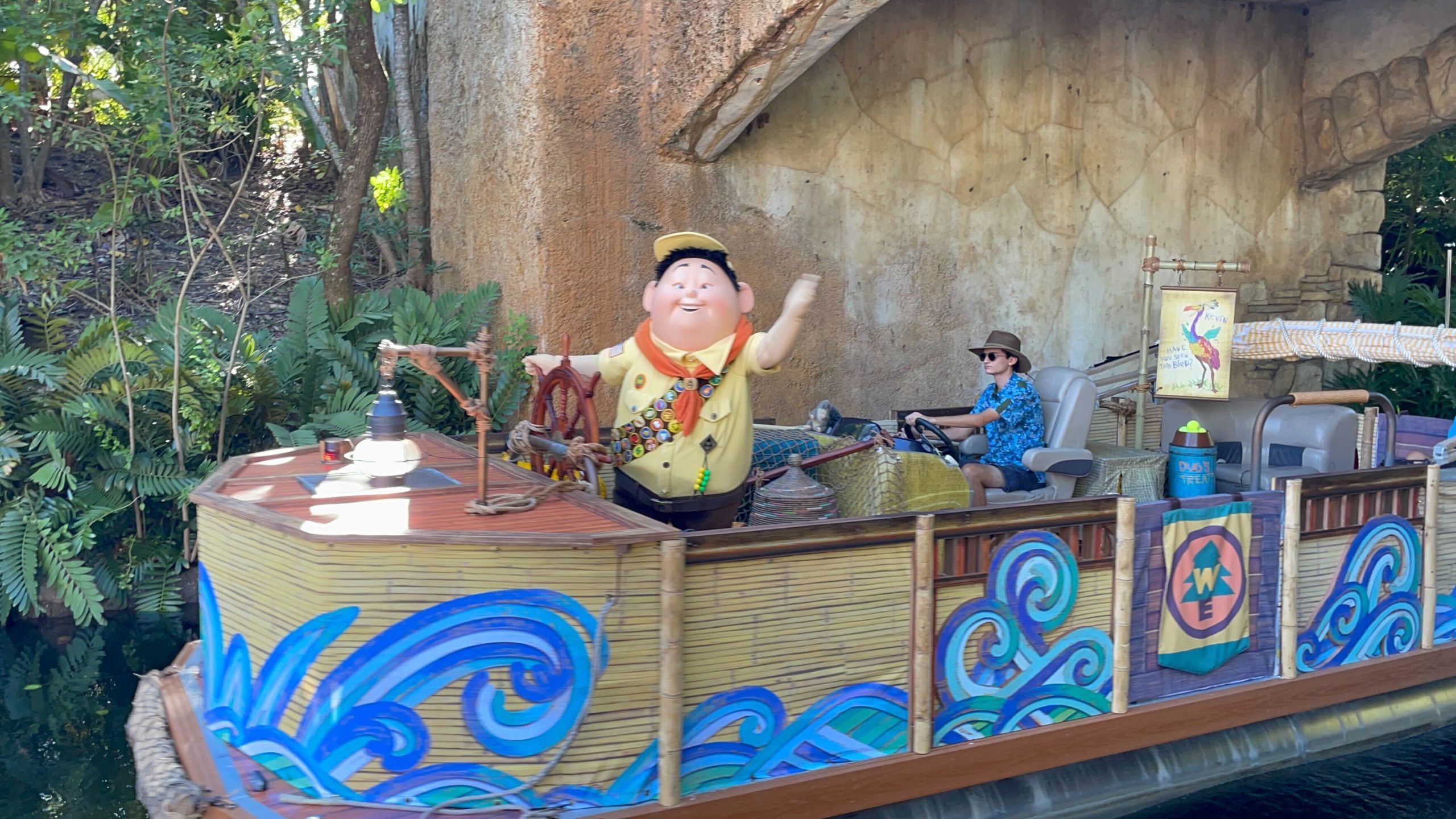Russell from "Up" on Adventure Flotilla