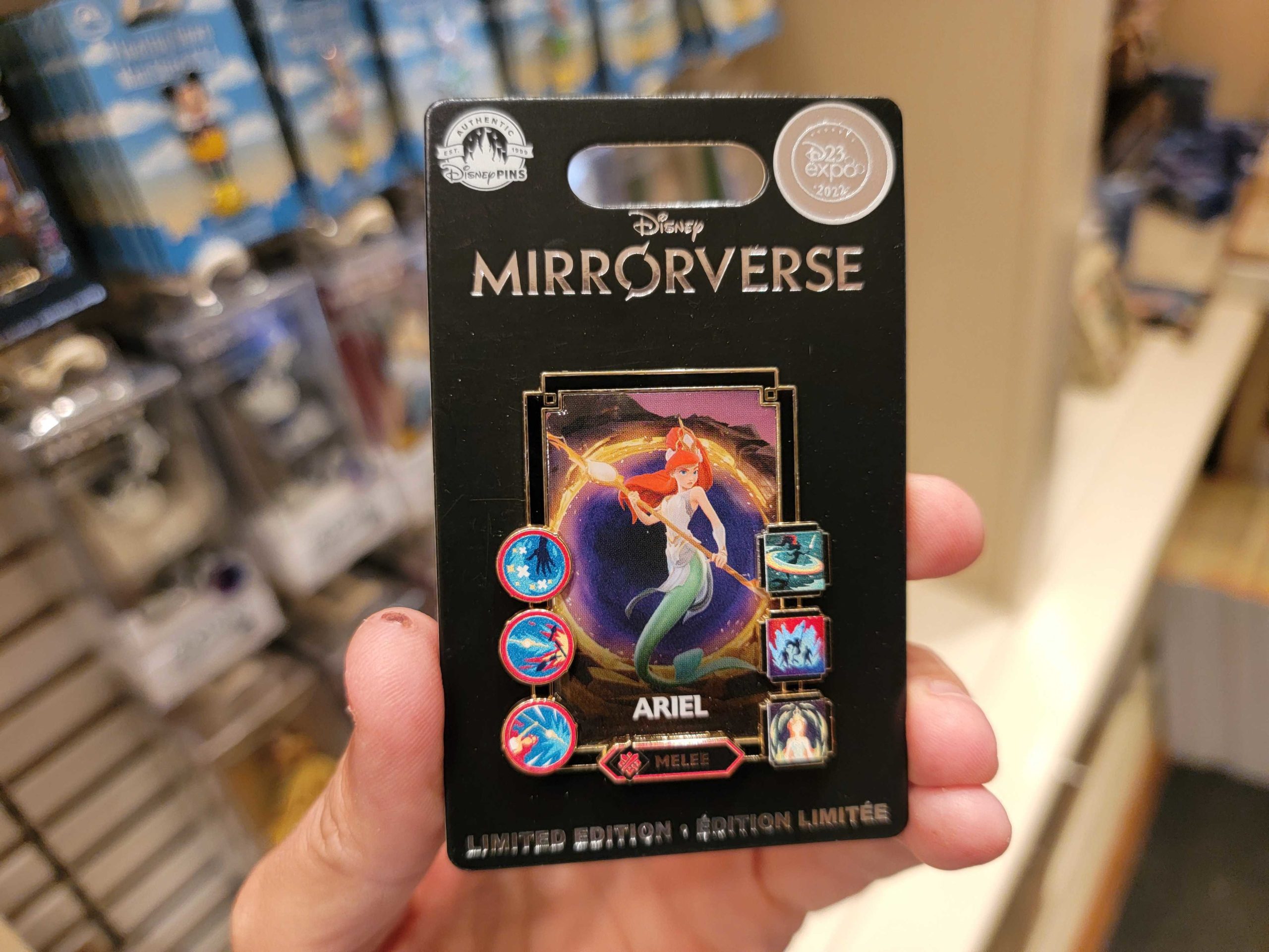 Ariel Mirrorverse pin