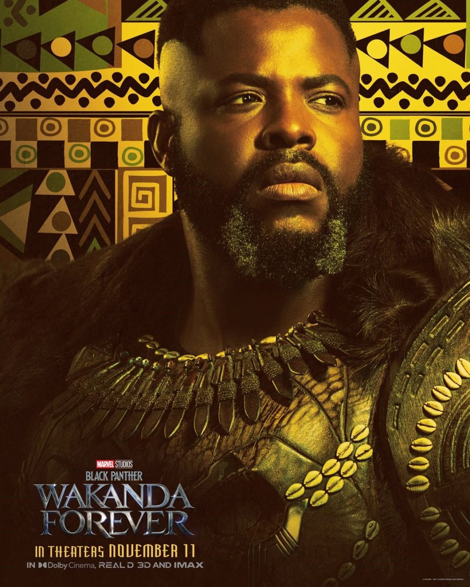 Black Panther Wakanda Forever character poster MBaku