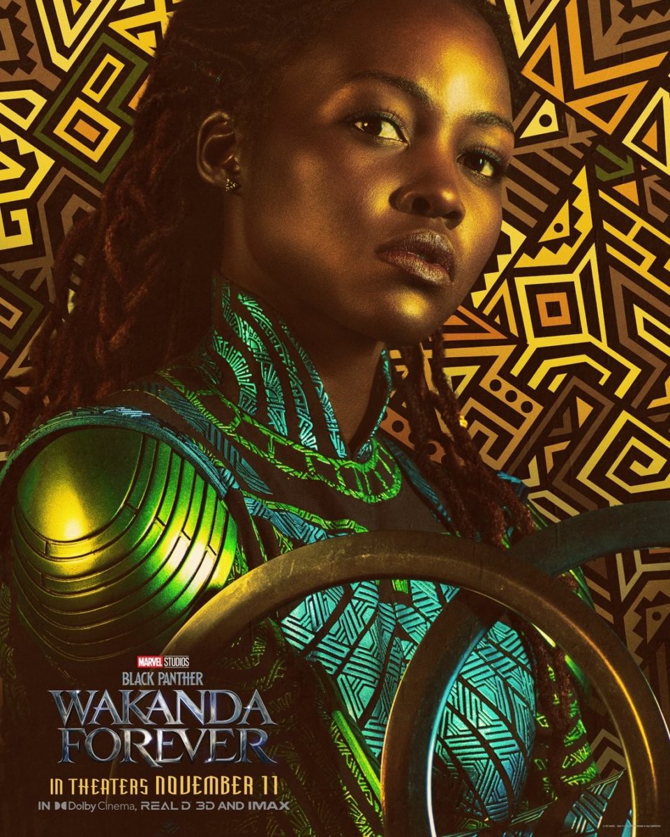 Black Panther Wakanda Forever character poster Nakia
