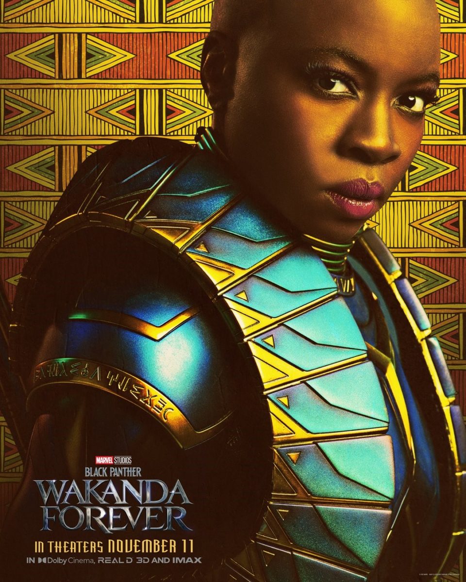 Black Panther Wakanda Forever character poster Okoye
