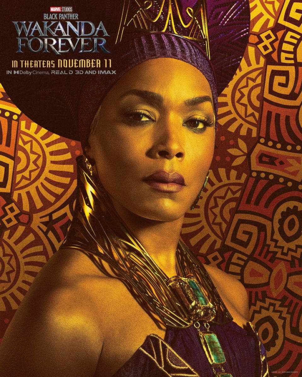 Black Panther Wakanda Forever character poster Queen Ramonda