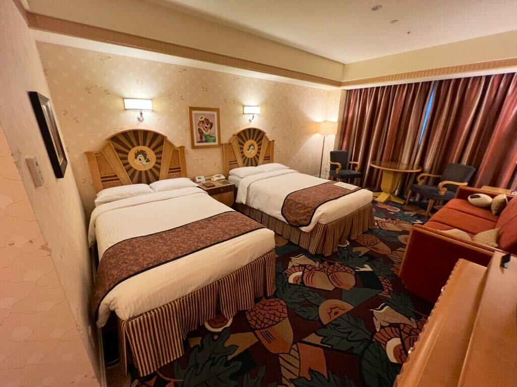Chip n Dale Standard Floor Room Disney Ambassador Hotel Tokyo Disney Resort 93