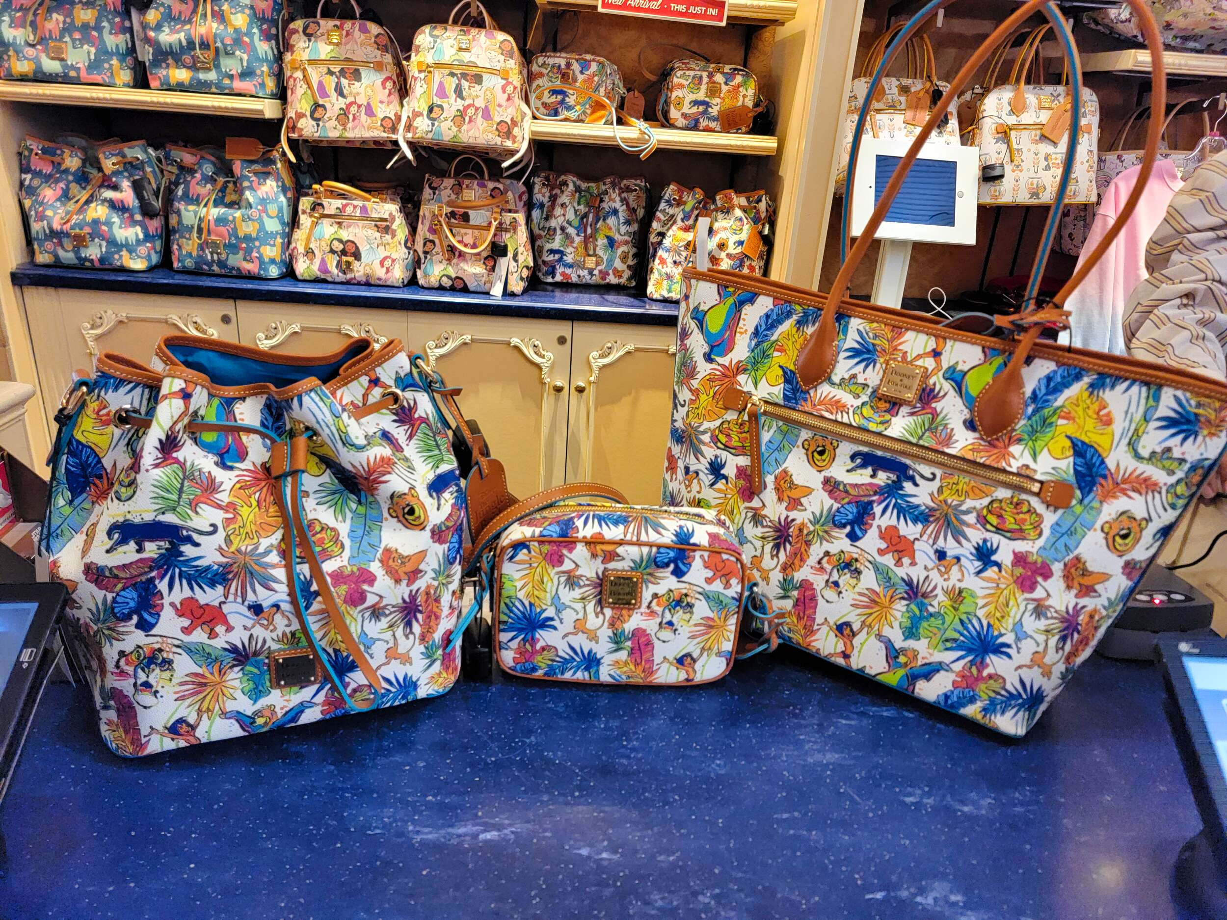 DL Disney Clothiers Jungle Book Dooney Bourke Set