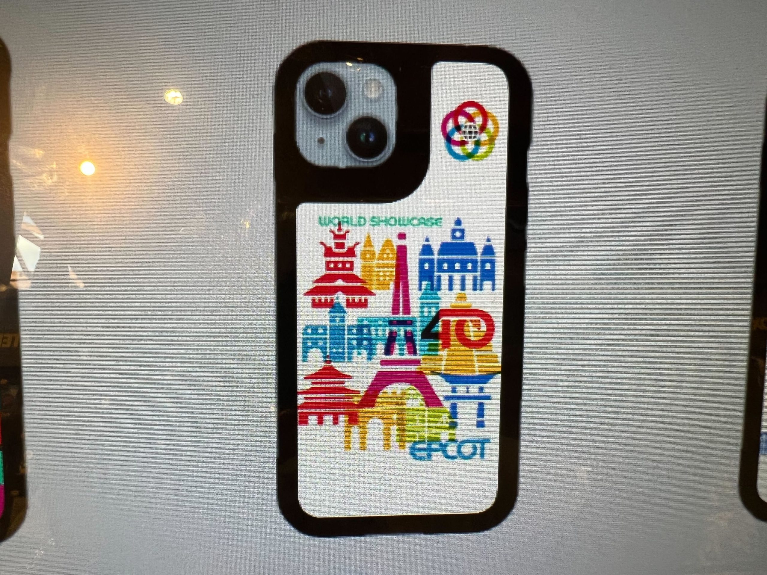 Epcot 40th anniversary phone cases world showcase