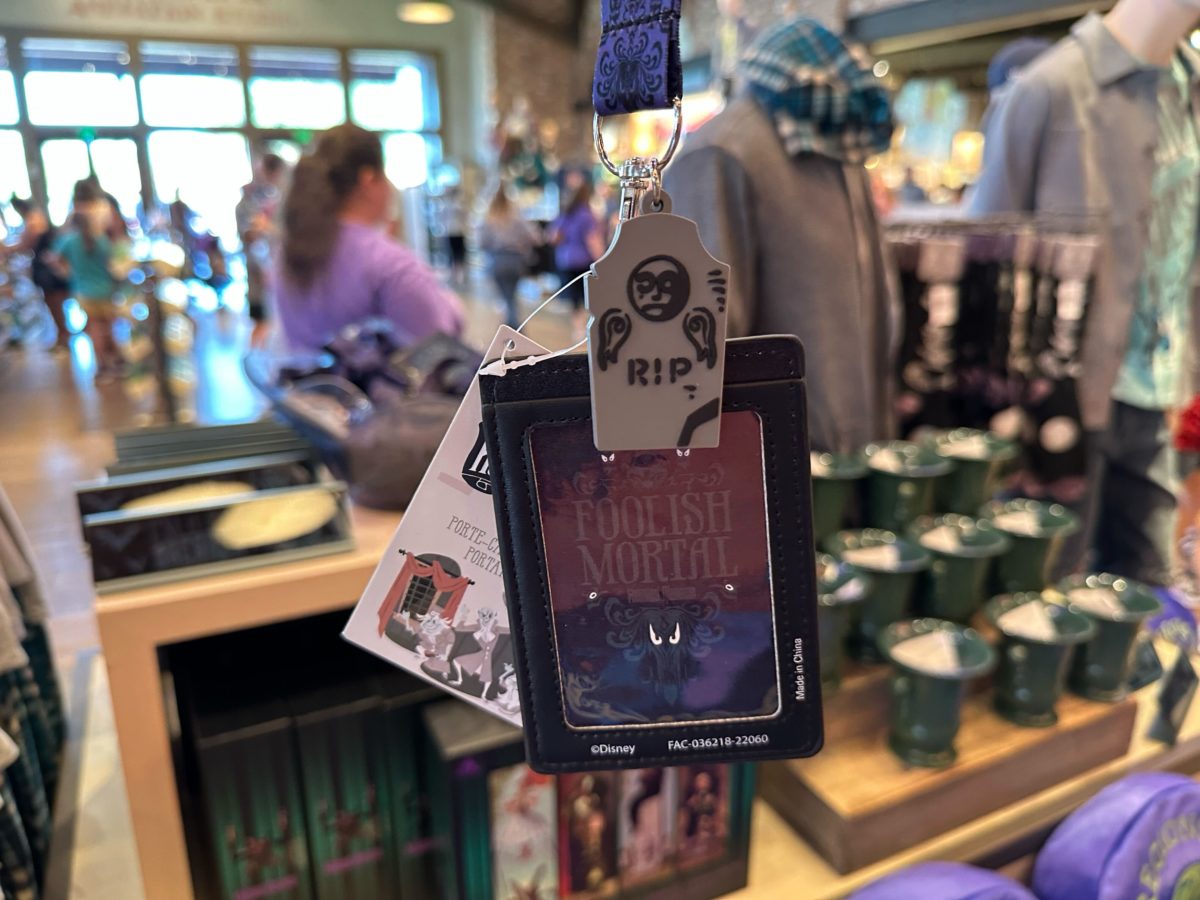 The Haunted Mansion ID Holder