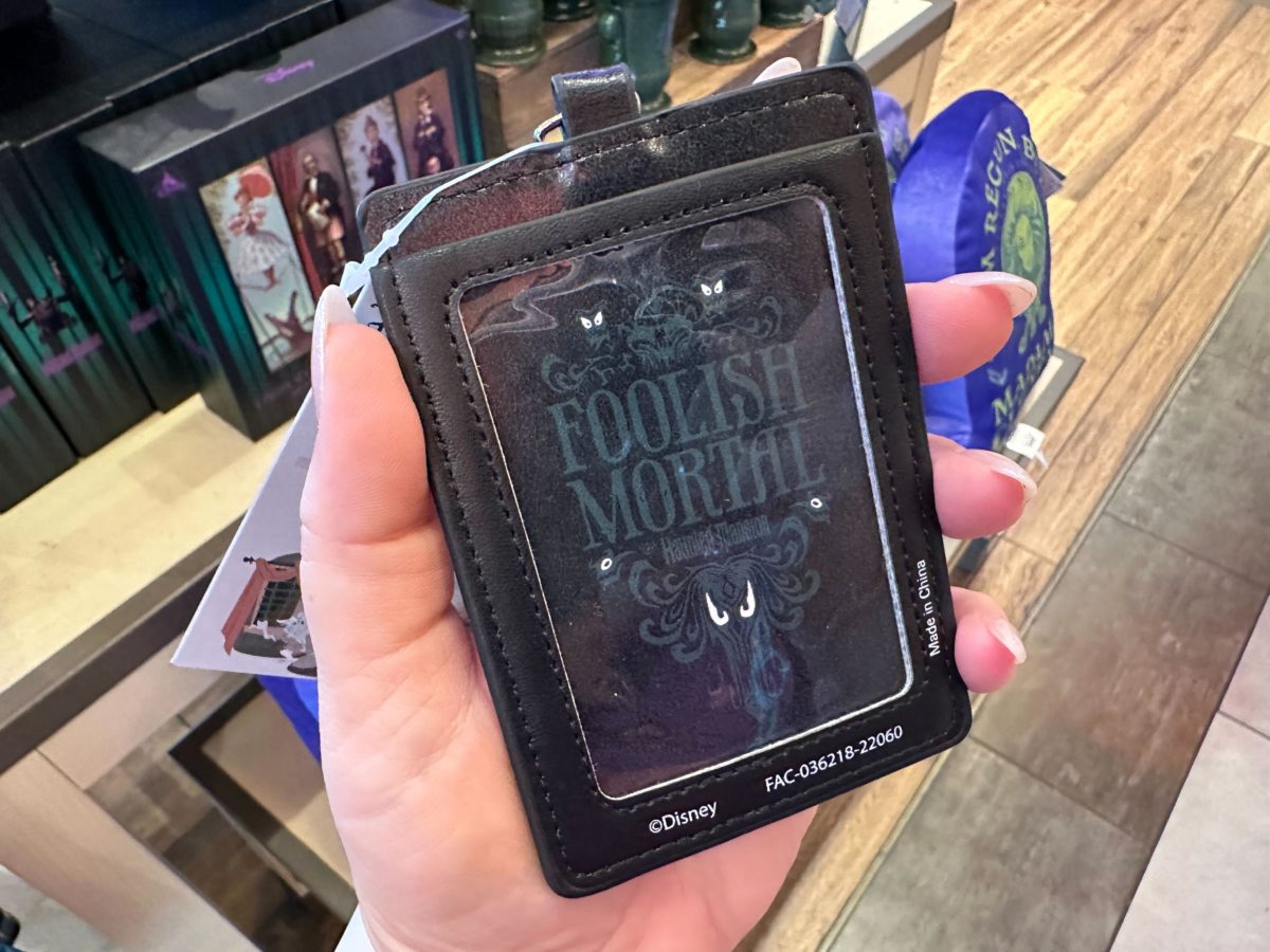The Haunted Mansion ID Holder