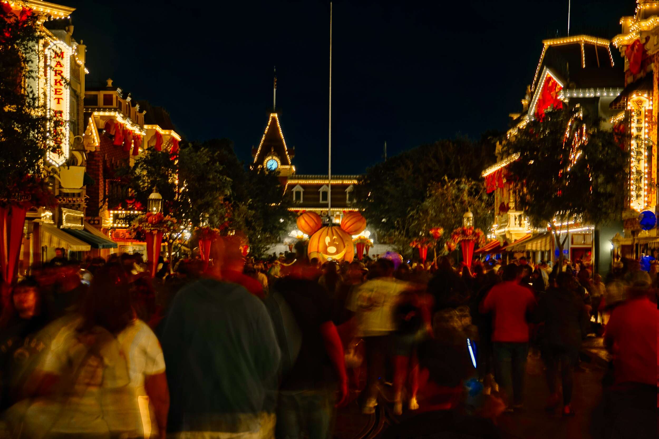 Main Street Pumpkin Mickey Disneyland