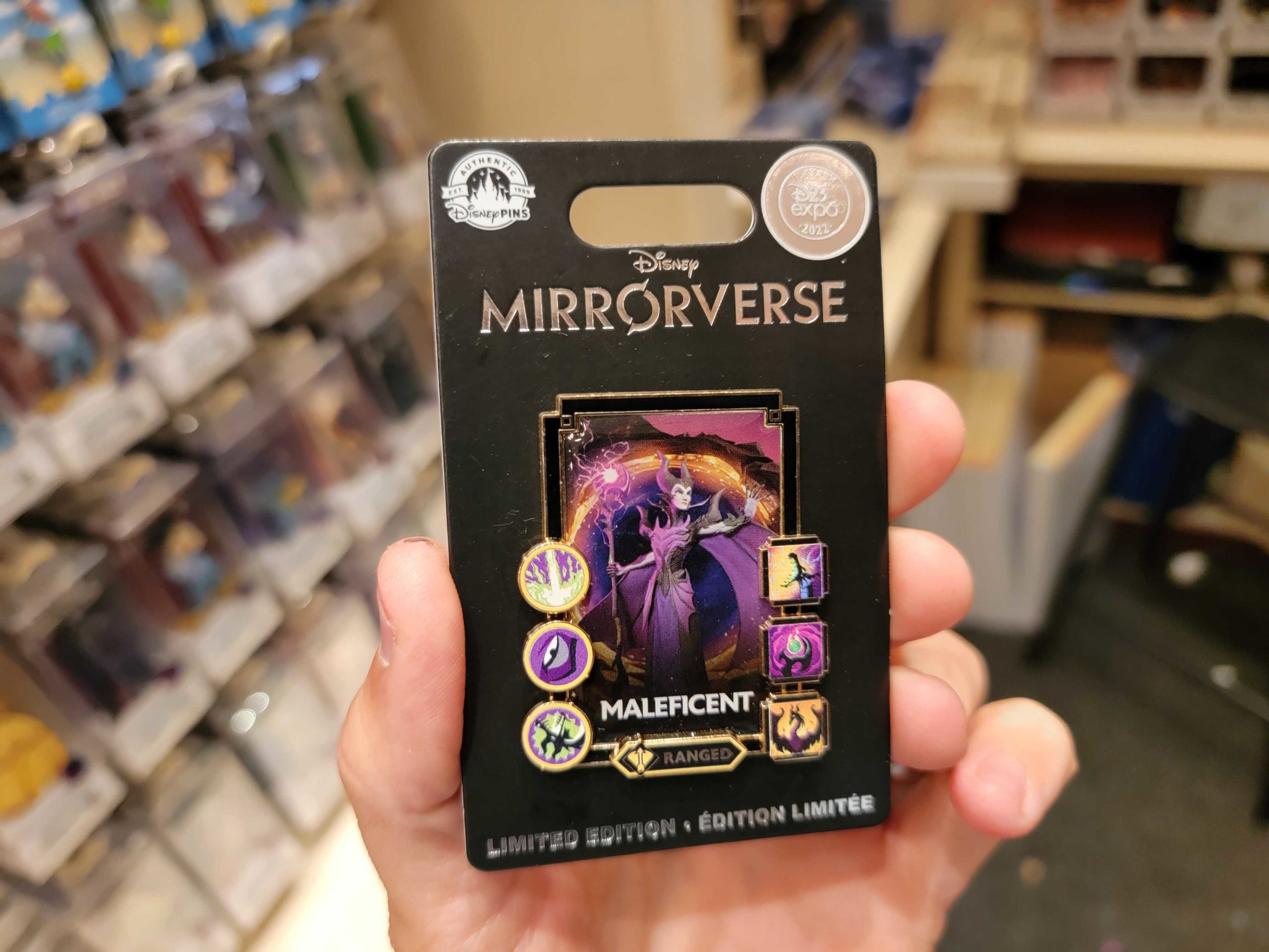 Maleficent Mirrorverse LE Pin