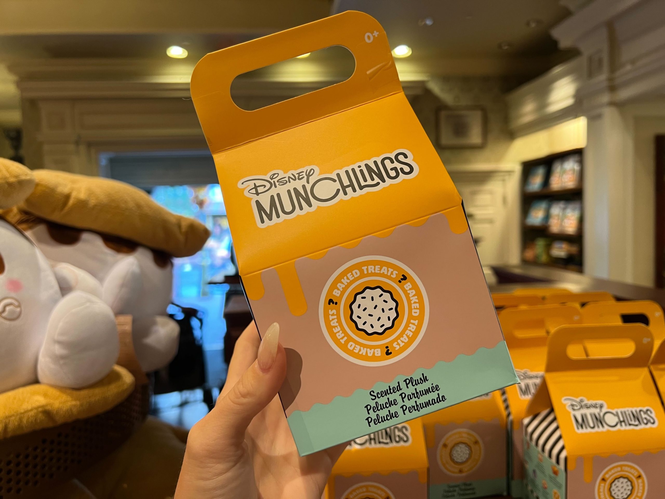 Munchlings scented plush packaging