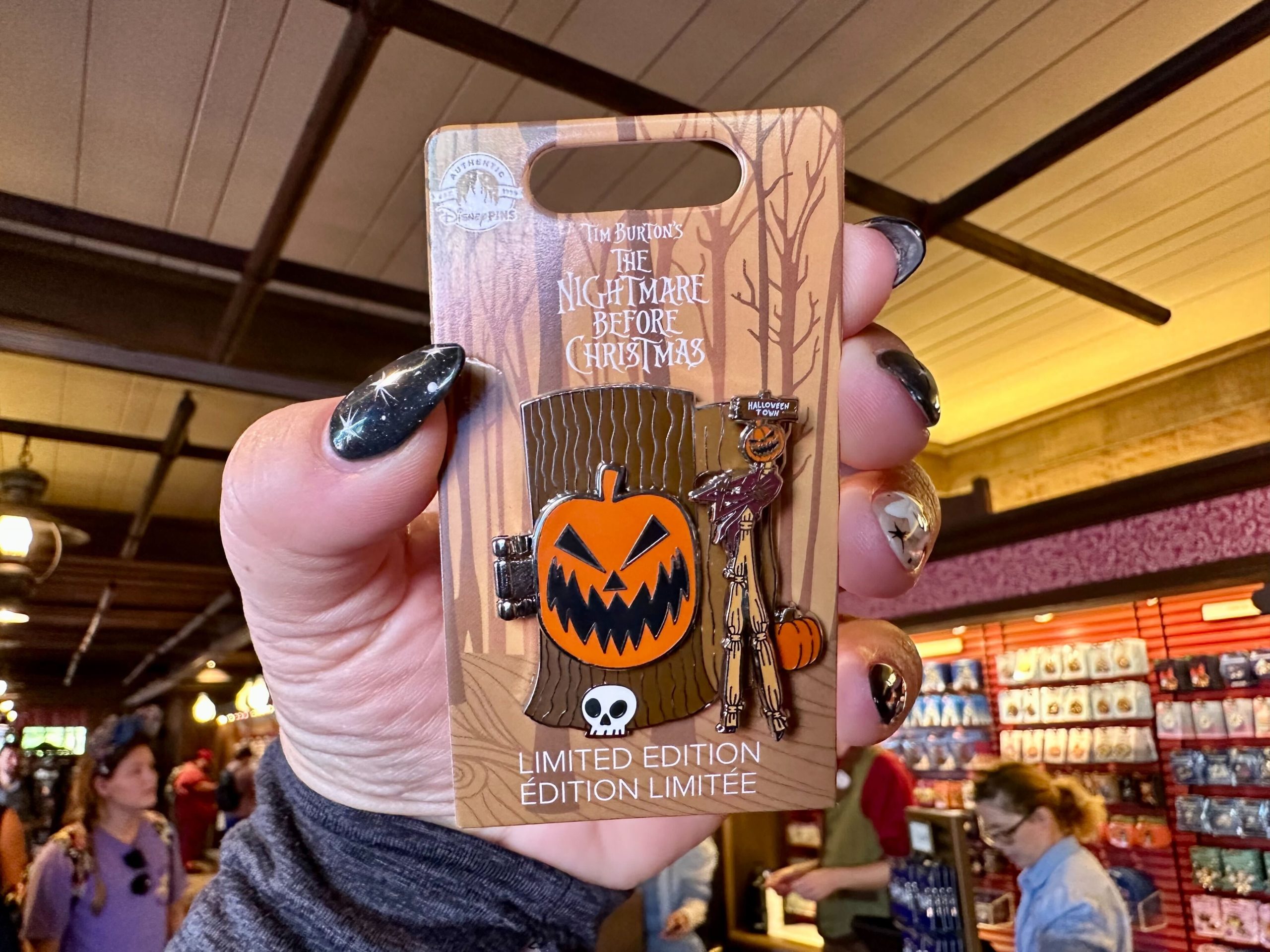 Nightmare before christmas limited edition pin jack pumpkin