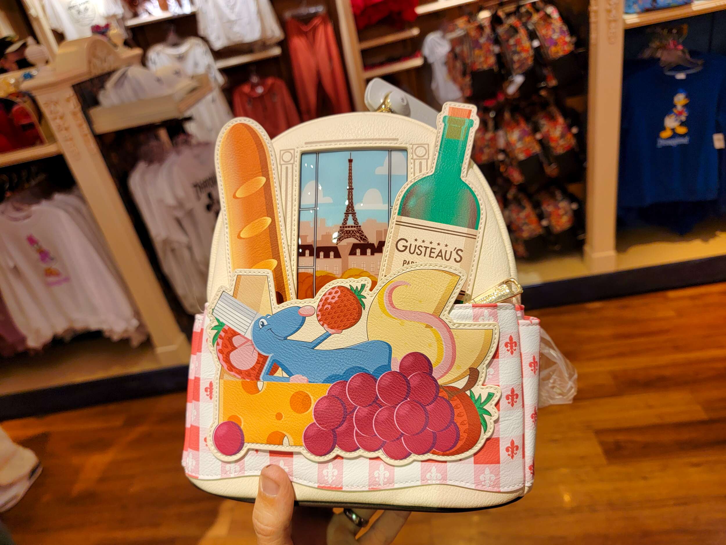 Ratatouille Loungefly bag disneyland